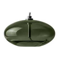 Oil & Kerosene Lamps^Mette Ditmer Aura oil lamp small, Dark Forest Green