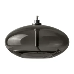 Oil & Kerosene Lamps^Mette Ditmer Aura oil lamp small, Smoke Grey