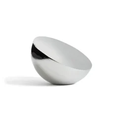 Hot New Works Aura table mirror, Stainless steel Silver-coloured