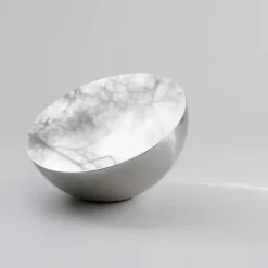 Hot New Works Aura table mirror, Stainless steel Silver-coloured