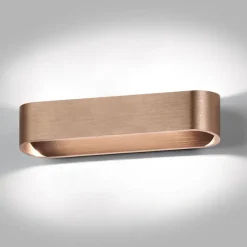 Reading Lamps|Wall Lights^Light-Point Aura W2 wall lamp, Rose gold Gold-coloured