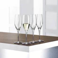 Best Spiegelau Authentis Champange glass 19cl. 4-pack, clear Transparent