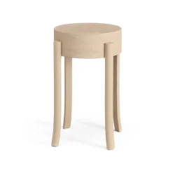 Stools^Swedese Avavick stool, Beech-natural lacquer Beige