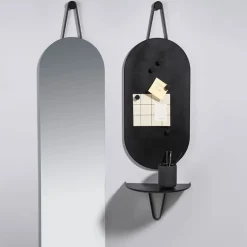 Wall Mirrors^Zone Denmark A-Wall Mirror, Soft , large Grey