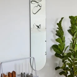 Wall Mirrors^Zone Denmark A-Wall Mirror, Soft , large Grey