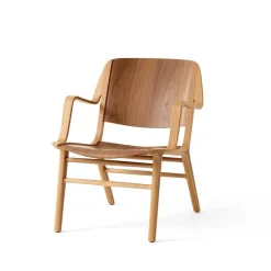 Armchairs & Footstools|Chairs^&Tradition AX HM11 lounge chair with armrests, Walnut-oak Brown