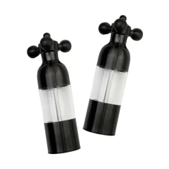 Outlet Vargen & Thor Axia salt- and pepper mill set, Matt Black