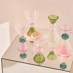 Wine Glasses^URBAN NATURE CULTURE Ayo wine glass 20 cl, Pink Transparent