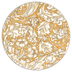 Trivets^Åry Home Bachelor's Button trivet, Ø 23.5 cm Yellow