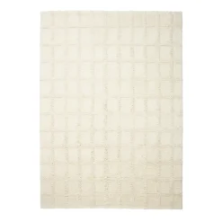 Wool Rugs^Chhatwal & Jonsson Badal wool carpet, Off 250x350 cm White