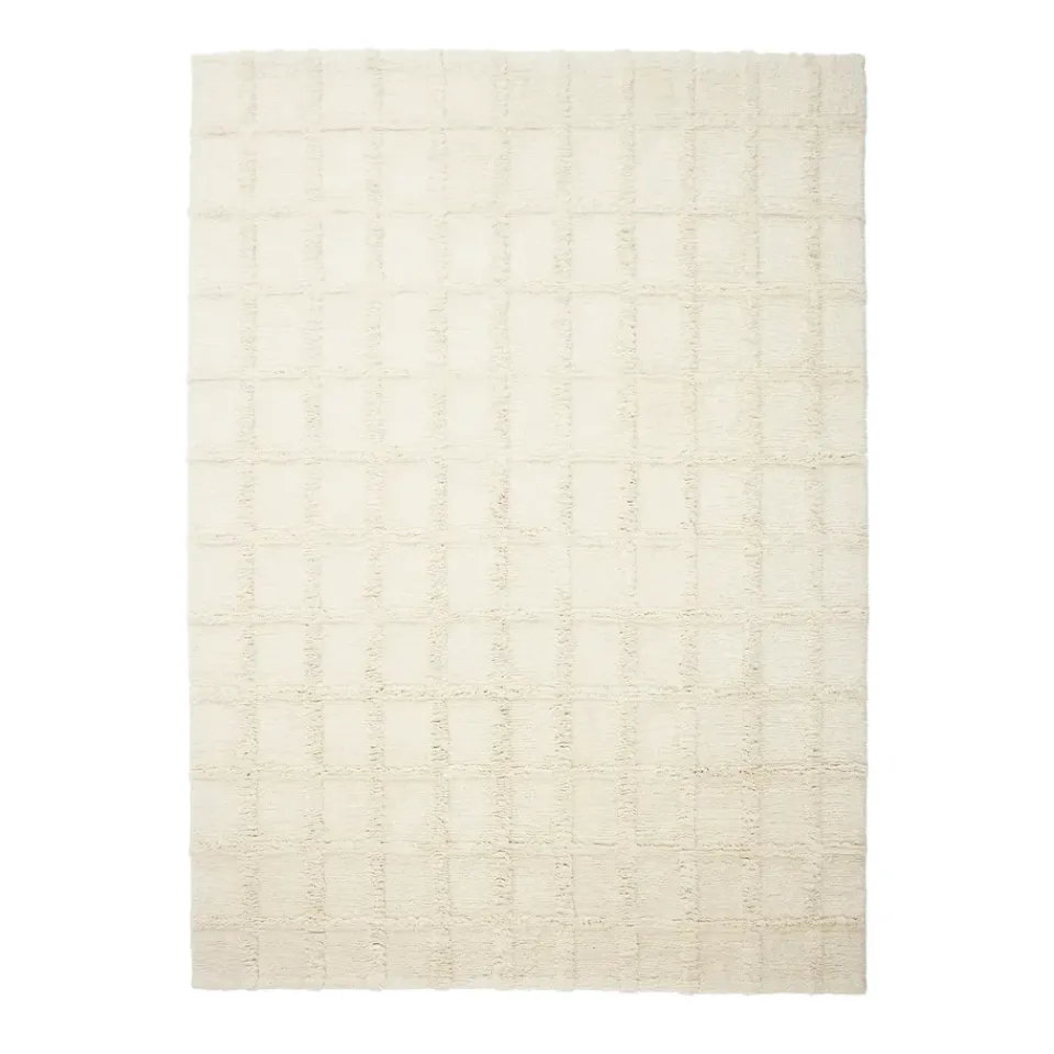 Wool Rugs^Chhatwal & Jonsson Badal wool carpet, Off 250x350 cm White