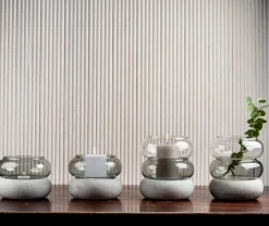 Vases^Muurla Bagel vase/lantern 22 cm, Grey