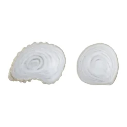 Decorative Bowls^Bloomingville Bakur decorative bowl shell 2 pieces, Beige-Grey BeigeGreyWhite