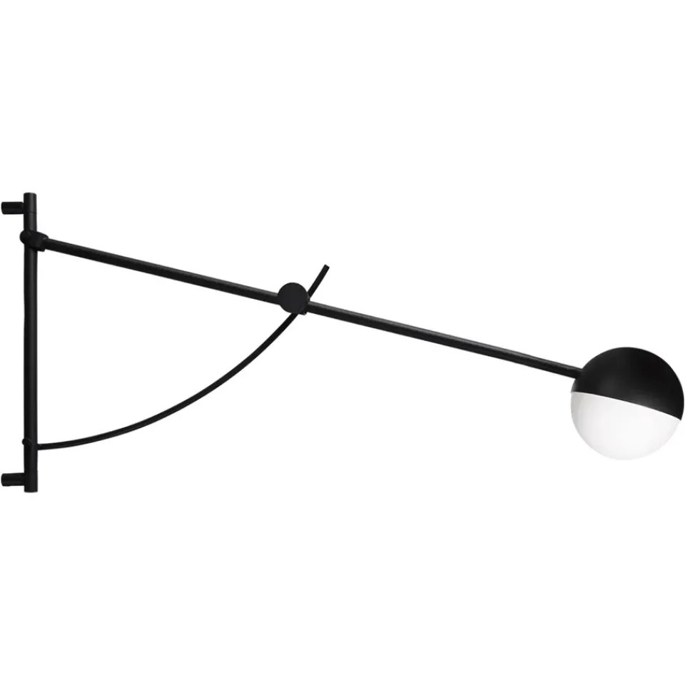 Wall Lights^Northern Balancer wall lamp, Black