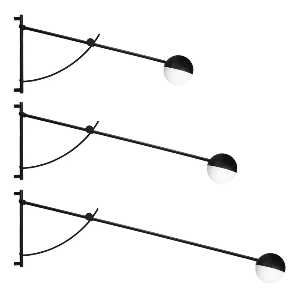 Wall Lights^Northern Balancer wall lamp, Black