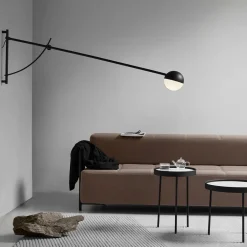 Wall Lights^Northern Balancer wall lamp, Black