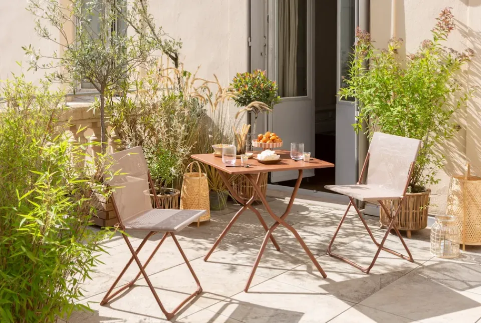 Hot Lafuma Balcony chair, Canyon/Terracotta Brown