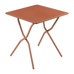 Balcony Furniture^Lafuma Balcony table, Canyon/Terracotta Brown