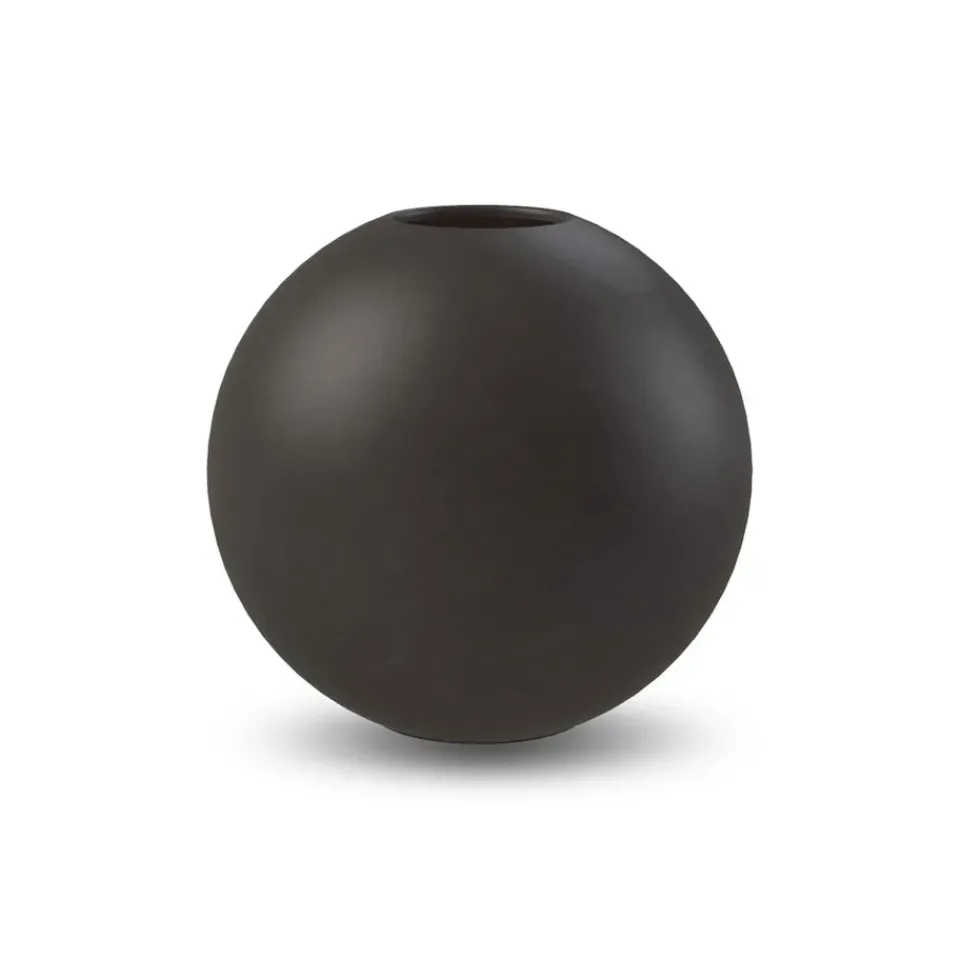 Best Cooee Design Ball vase , 10 cm Black