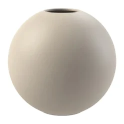 New Cooee Design Ball vase sand, 20 cm Beige