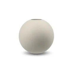 Clearance Cooee Design Ball vase shell, 8 cm Grey