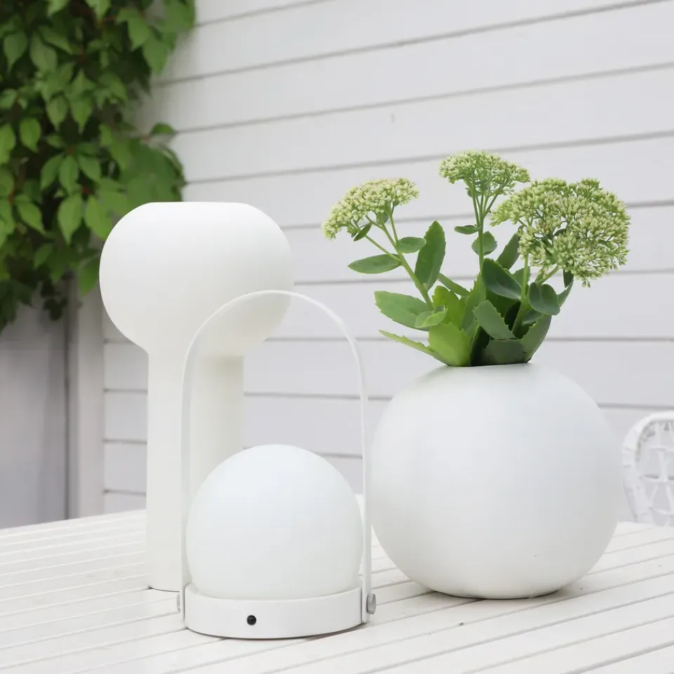Online Cooee Design Ball vase , 20 cm White