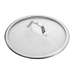 Clearance Ballarini glass lid stainless steel handle, 32 cm Transparent