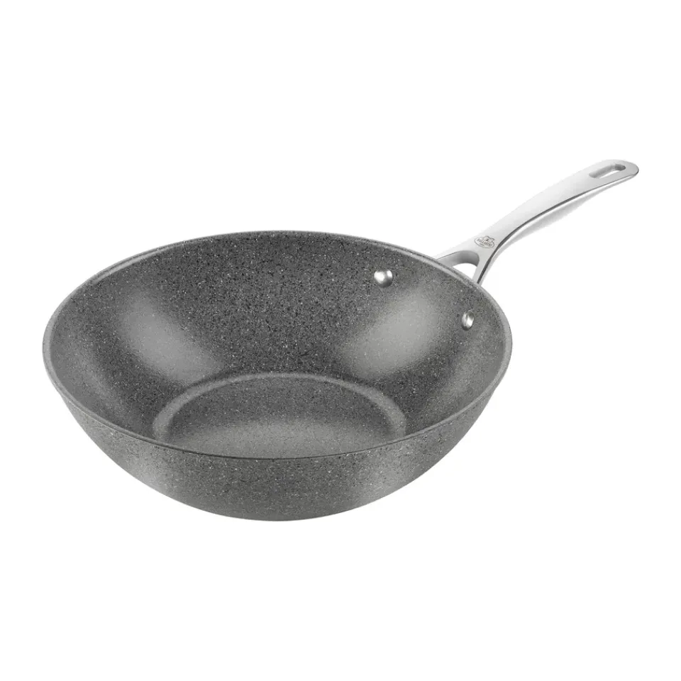 Ballarini Salina Ceramic Granit ceramic wok, 30 cm Grey