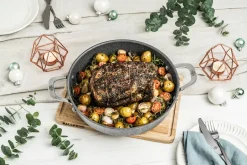 Online Ballarini Salina Ti-X serving pan with glass lid, 28 cm Grey