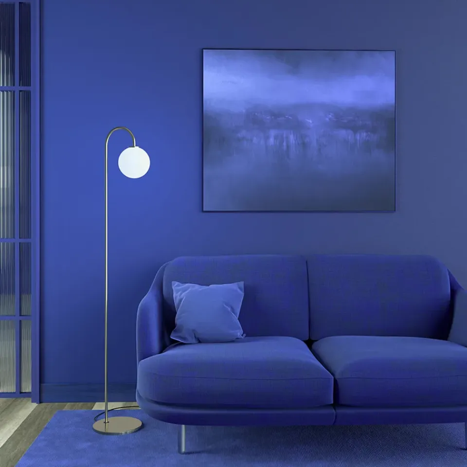 Floor Lamps^Herstal Ballon floor lamp 137 cm, Brass Gold-coloured