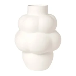 Sale Louise Roe Balloon 04 vase ceramic, raw White