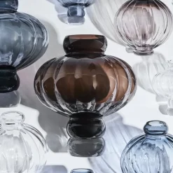 Vases^Louise Roe Balloon vase 20 cm, clear Transparent