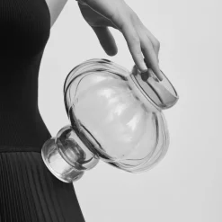 Vases^Louise Roe Balloon vase 20 cm, clear Transparent