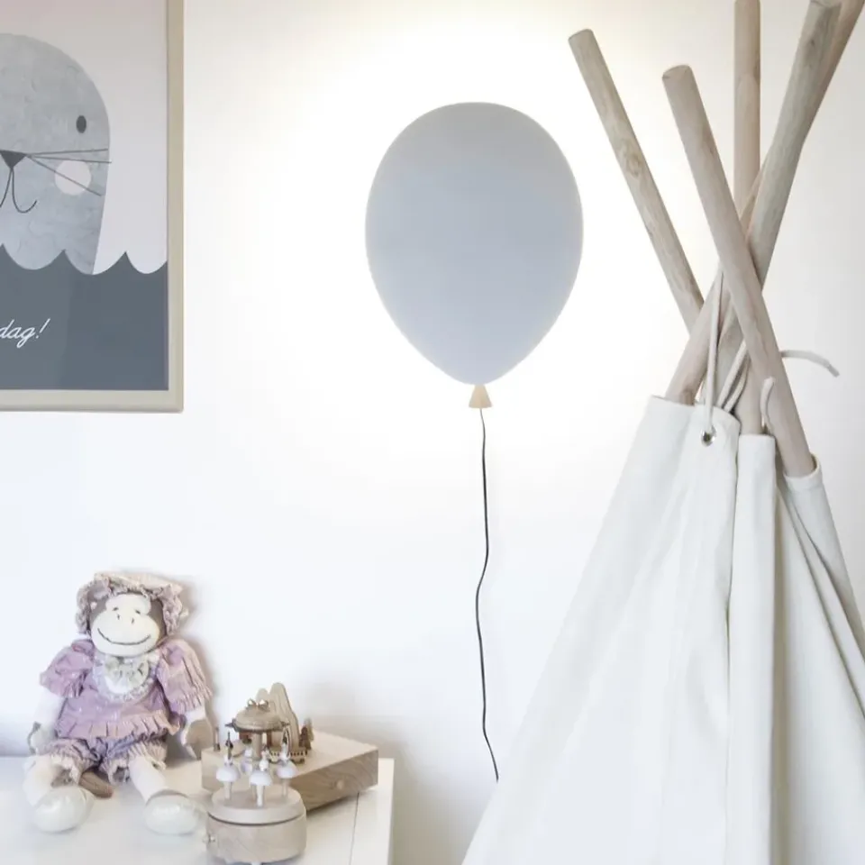 Clearance Globen Lighting Balloon wall lamp, -ash Grey