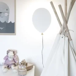 Reading Lamps|Children's Lamps^Globen Lighting Balloon wall lamp, -ash White