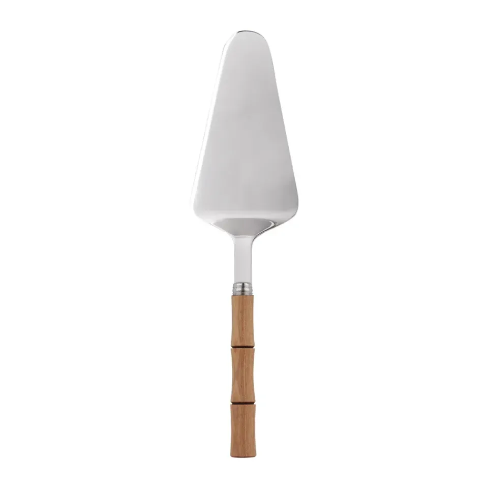 Cake Knives & Servers^SABRE Paris Bamboo shape cake server 25 cm, Light wood laminated Brown