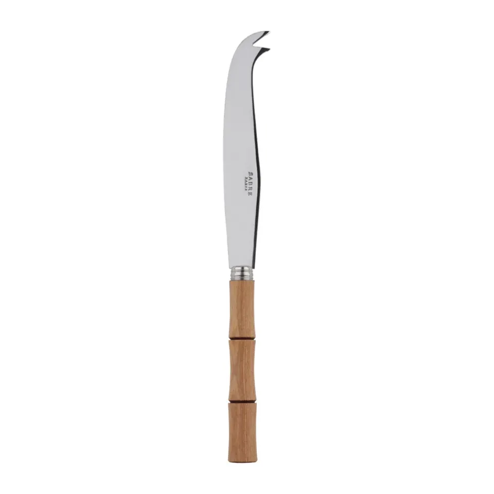Sale SABRE Paris Bamboo shape cheese knife 16 cm, Light wood laminated Brown