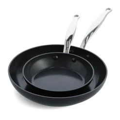 Outlet GreenPan Barcelona frying pan set, 20 + 28 cm Black