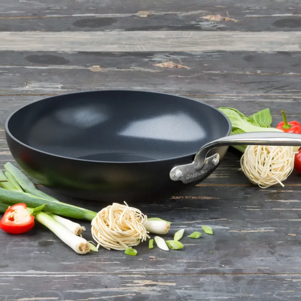 New GreenPan Barcelona wok, 28 cm Black