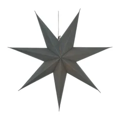 Christmas Stars|Window Lights^Scandi Living Bare advent star grey, 60 cm Blue