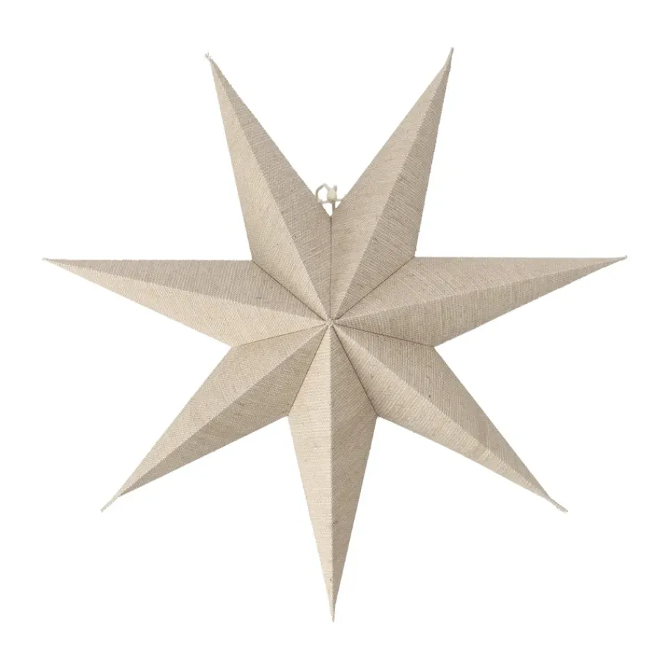 Christmas Stars|Window Lights^Scandi Living Bare advent star nature, 45 cm Beige