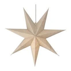 Christmas Stars|Window Lights^Scandi Living Bare advent star nature, 45 cm Beige
