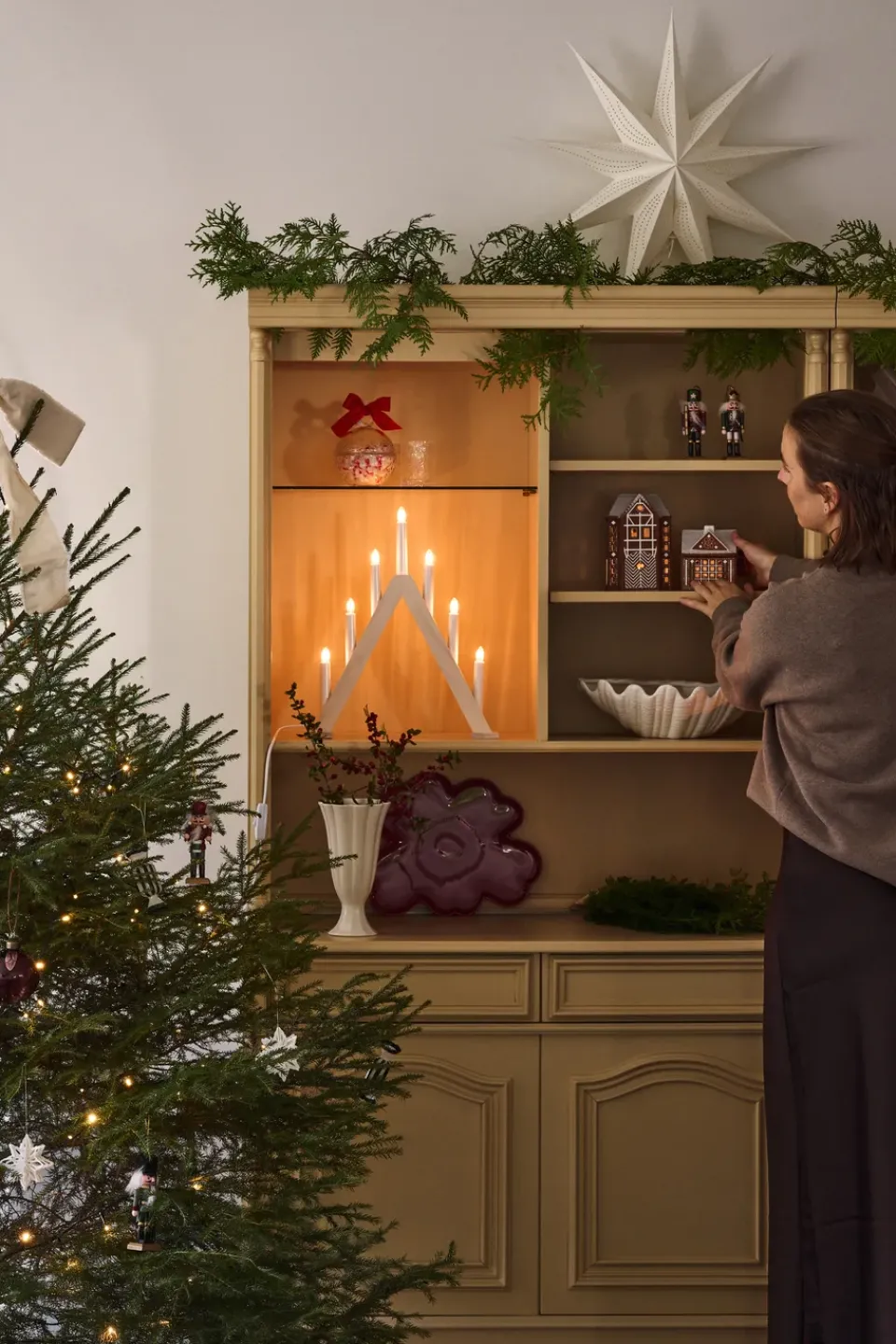 Christmas Stars|Window Lights^Scandi Living Bare advent star , 45 cm White