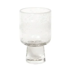 Drinking Glasses & Tumblers^Olsson & Jensen Bari glass on base, clear Transparent