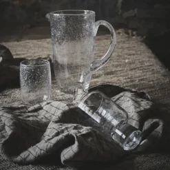 Drinking Glasses & Tumblers^Olsson & Jensen Bari glass on base, clear Transparent
