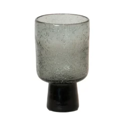 Olsson & Jensen Bari glass on base, Grey