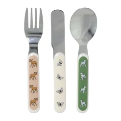 Outlet Rätt Start Barnen i Bullerbyn children's cutlery 3 pieces, Multi