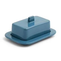 Butter Dishes^HAY Barro butter dish, Dark Blue