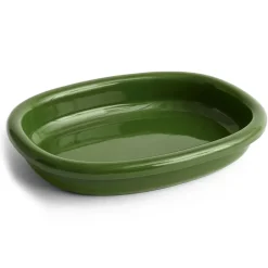 Best HAY Barro oval serving plate, , large 27x36 cm Green