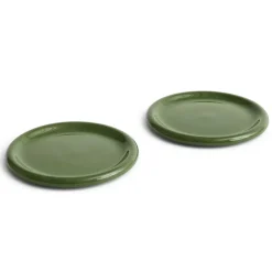 Discount HAY Barro plate, , Ø24 cm 2-pack Green
